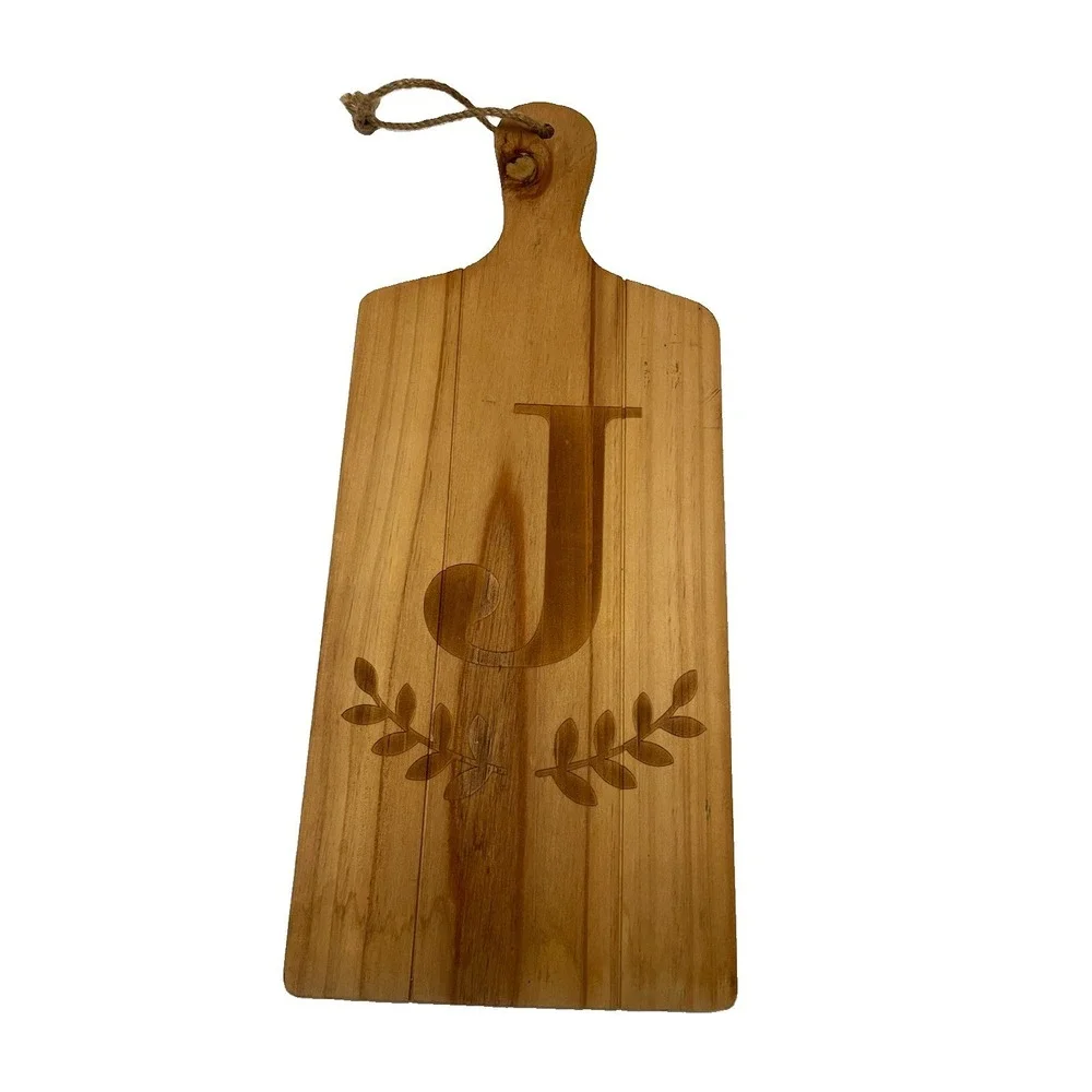 Cutting Board With Letter 